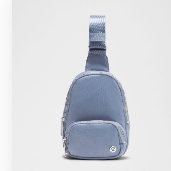 Lululemon Blue Everywhere Sling Bag Mini Backpack NWT - Picture 1 of 10